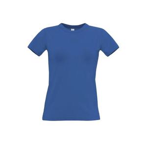 B&C Dámske tričko B&C - modré XXXL vyobraziť