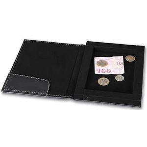 SECURIT Krabička na účtenky, peniaze a mince 14x20 cm, čierna vyobraziť