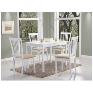 Signal Jedálenský stôl FIORD biela stoly: 74 x 70 x 110 cm vyobraziť