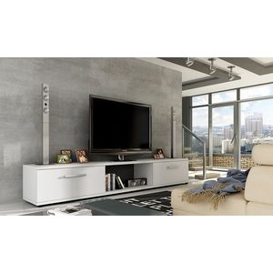 ArtAdrk TV stolík ARIDEA | biela Farba: biely mat / Ar02 vyobraziť