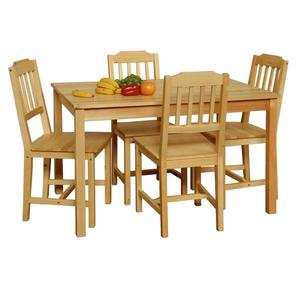 Stôl + 4 stoličky 8849 lak vyobraziť