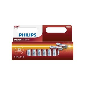 Philips Philips LR6P12W/10 - 12 ks Alkalická batéria AA POWER ALKALINE 1, 5V 2600mAh vyobraziť