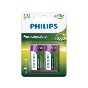 Philips Philips R14B2A300/10 - 2 ks Nabíjacie batérie C MULTILIFE NiMH/1, 2V/3000 mAh vyobraziť