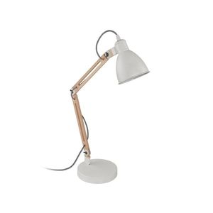 Eglo Eglo 96957 - Stolná lampa TORONA 1 1xE14/28W/230V biela vyobraziť