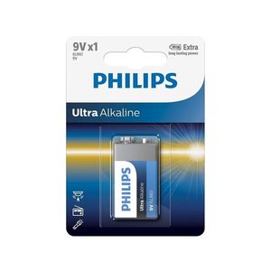 Batéria Philips Ultra Alkaline 9V 600mAh 1ks vyobraziť