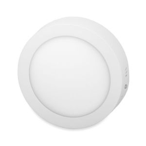 T-LED Biely prisadený LED panel guľatý 115mm 6W Farba svetla: Denná biela 10281 vyobraziť