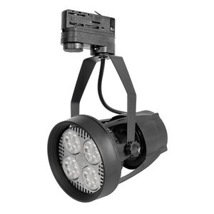 T-LED Čierne lištové svietidlo 3F + LED žiarovka 35W Farba svetla: Teplá biela 105601_032601 vyobraziť