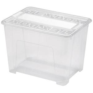 heidrun Plastový úložný box s vekom HEIDRUN TexBox 21l vyobraziť