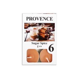 Provence Čajová sviečka PROVENCE 6ks sladké korenie vyobraziť