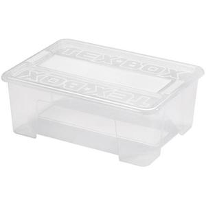heidrun Plastový úložný box s vekom HEIDRUN TexBox 10l vyobraziť