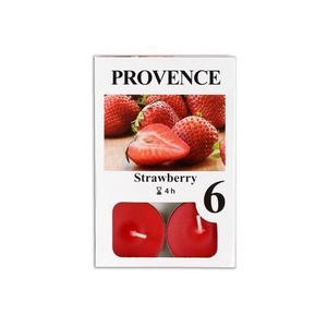 Provence Čajová sviečka PROVENCE 6ks jahoda vyobraziť