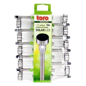 TORO Solárne vonkajšie LED svetlo TORO 10ks vyobraziť