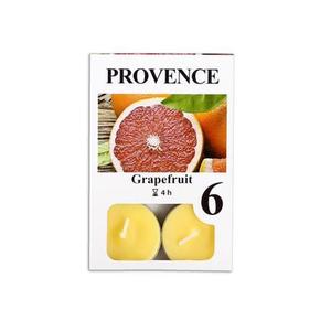 Provence Čajová sviečka PROVENCE 6ks grapefruit vyobraziť
