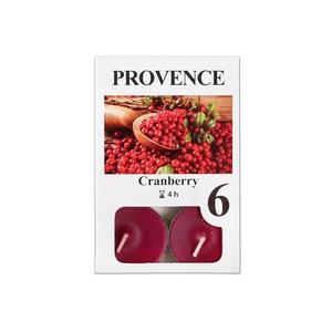 Provence Čajová sviečka PROVENCE 6ks brusnica vyobraziť