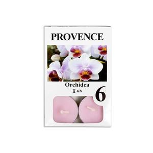 Provence Čajová sviečka PROVENCE 6ks orchidea vyobraziť