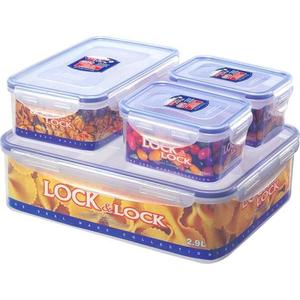 LOCKNLOCK Dóza na potraviny Lock - set 4 ks vyobraziť