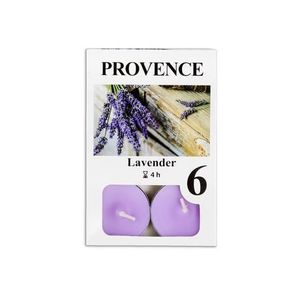 Provence Čajová sviečka PROVENCE 6ks levanduľa vyobraziť