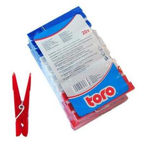 TORO Plastové štipce na bielizeň TORO 20ks vyobraziť
