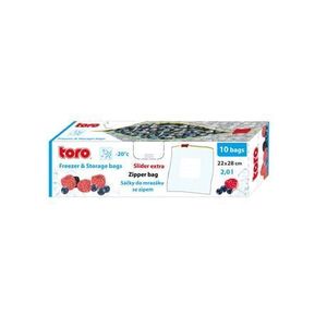 TORO Potravinové vrecká na zamrazovanie Toro 10 ks 2 l vyobraziť