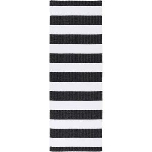 Čierno-biely koberec vhodný do exteriéru Narma Birkas, 70 × 100 cm vyobraziť