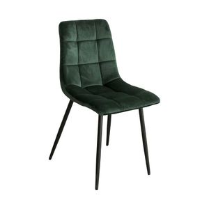 Jedálenská stolička BERGEN zelený zamat vyobraziť