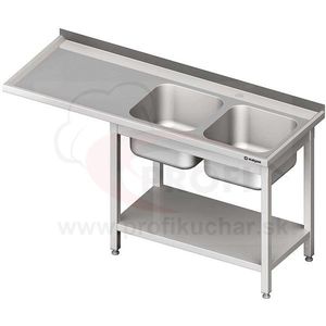 Umývací stôl pre podstolovú umývačku STALGAST® - ľavý vyobraziť