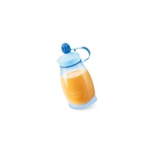 Tescoma pružná fľaša PAPU PAPI 200 ml, s lyžičkou, modrá vyobraziť