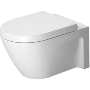 Duravit Starck 2 - Závesné WC, 4.5 l, 37 x 54 cm, biele 2534090000 vyobraziť