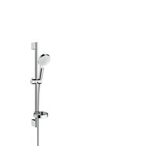 Hansgrohe Crometta - Sprchová sada Vario so sprchovou tyčou 65 cm a miskou na mydlo, biela/chróm 26553400 vyobraziť