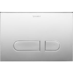 Duravit DuraSystem® - Ovládacie tlačidlo A1 pre WC, chróm WD5001021000 vyobraziť