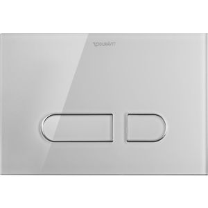 Duravit DuraSystem® - Ovládacie tlačidlo A1 pre WC, sklo-biela WD5002012000 vyobraziť