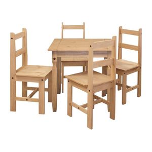 Jedálenský stôl 16117 + 4 stoličky 1627 CORONA 2 vyobraziť