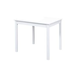 Jedálenský stôl 8842B biely lak vyobraziť
