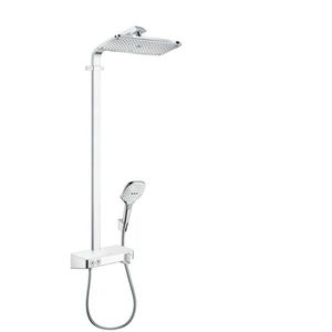 Hansgrohe Raindance E - Showerpipe 360 1jet s termostatom ShowerTablet Select 300, biela/chróm 27288400 vyobraziť