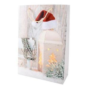 TORO Papierová vianočná dárčeková taška TORO 44x31x12cm assort vyobraziť