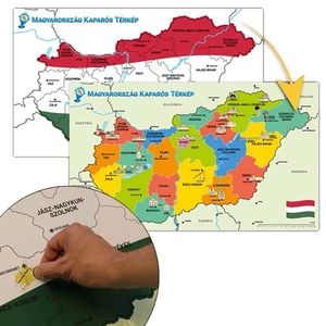 Stieracia mapa Maďarska vyobraziť
