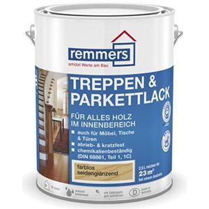 Remmers Treppen & Parkettlack Bezfarebný hodvábne matný, 5L vyobraziť
