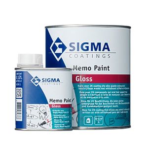 Sigma Memo Paint 2K Transparentná, 0, 8L vyobraziť