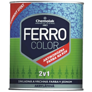 CHEMOLAK Ferro Color Kladivková pololesklá 9569, 0, 75L vyobraziť