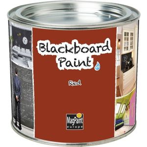 MAGPAINT Blackboard paint tabuľová farba Červená, 5L vyobraziť