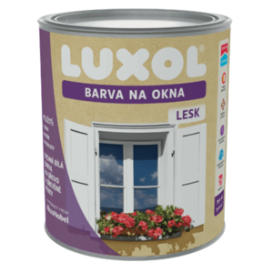 DULUX Luxol farba na okná Lesk biela, 0, 75L vyobraziť
