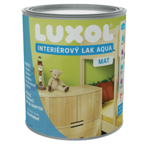 DULUX Luxol Interiérový lak AQUA Mat, 0, 75L vyobraziť