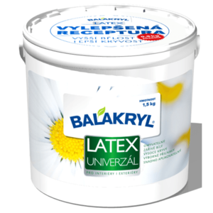 Balakryl Latex Univerzál 0100 biely, 0.8kg vyobraziť