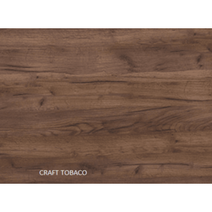 ArtCross Rohový PC stolík CARMEN Ľ/P Farba: Craft tobaco, ľavý vyobraziť