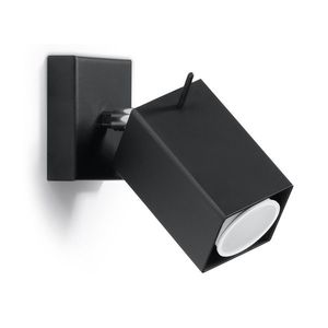 Nástenné bodové svietidlo MERIDA 1xGU10/40W/230V čierna vyobraziť