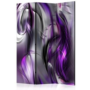 Paraván Purple Swirls Dekorhome 135x172 cm (3-dielny) vyobraziť