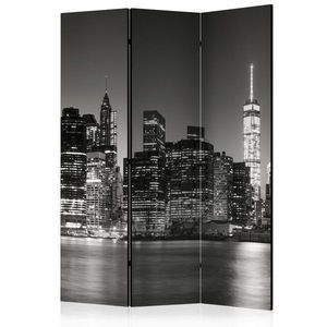 Paraván New York Nights Dekorhome 135x172 cm (3-dielny) vyobraziť