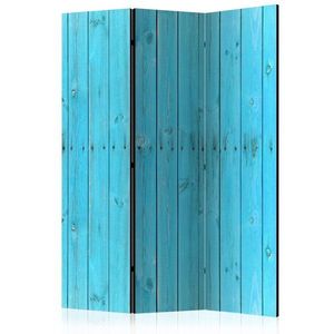 Paraván The Blue Boards Dekorhome 135x172 cm (3-dielny) vyobraziť