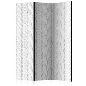 Paraván White Knit Dekorhome 135x172 cm (3-dielny) vyobraziť