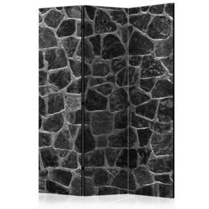 Paraván Black Stones Dekorhome 135x172 cm (3-dielny) vyobraziť